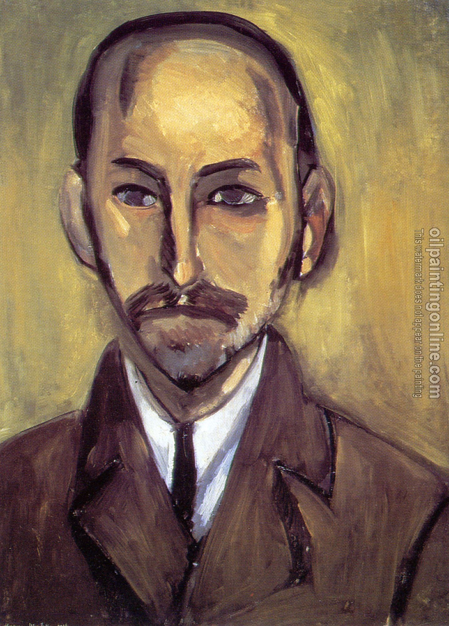 Matisse, Henri Emile Benoit - portrait of michael stein